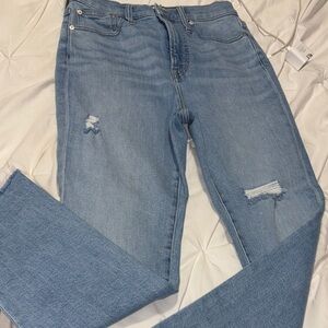 Madewell Light Blue Straight Leg Jeans